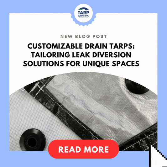 Customizable Drain Tarps