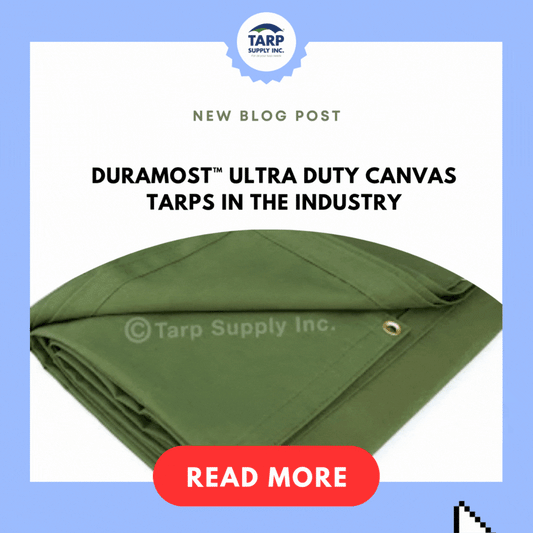 Duramost™ Ultra Duty Canvas Tarps in the Industry