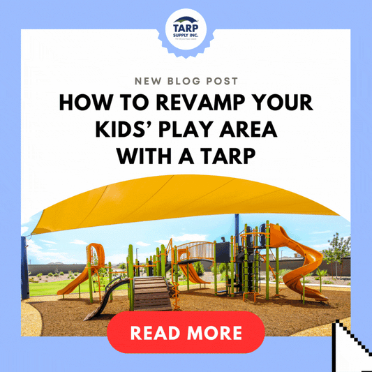 How to Revamp Your Kids’ Play Area with a Tarp