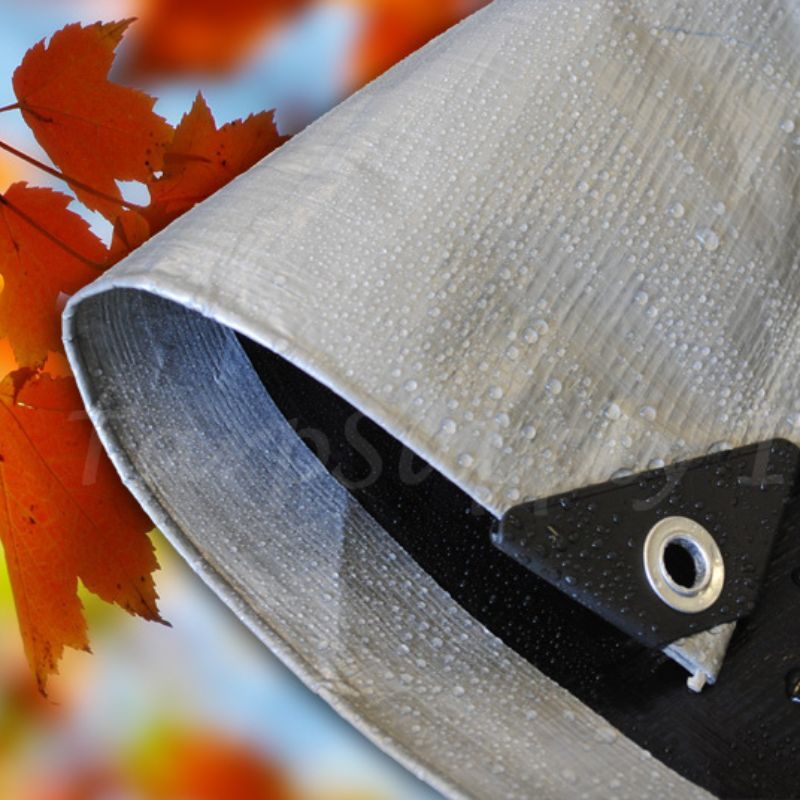 Heavy Duty Silver Black Tarps Poly Tarps