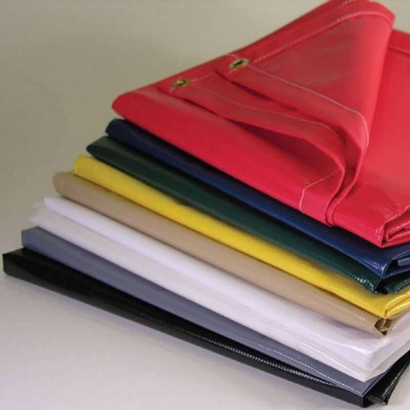 22 Oz Vinyl Tarps Waterproof Heavy Duty Tarps
