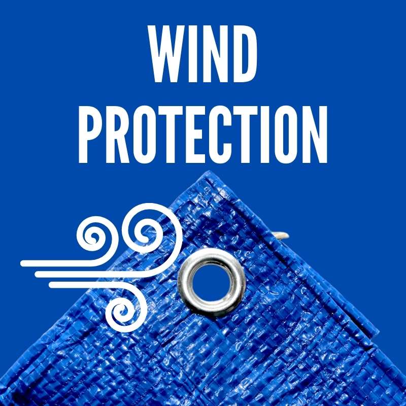 Wind Protection Tarps Heavy Duty Tarps