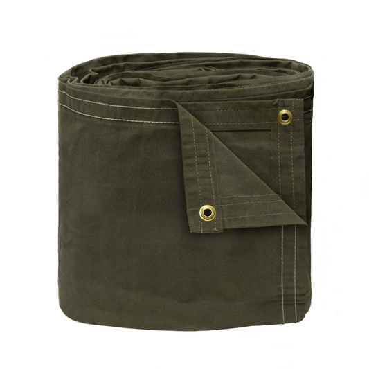 8'x10' Canvas Tarp 21 oz