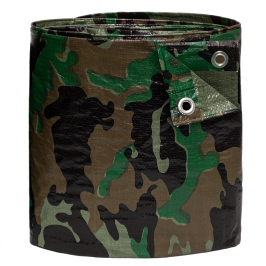 6'x8' Camouflage Poly Tarp