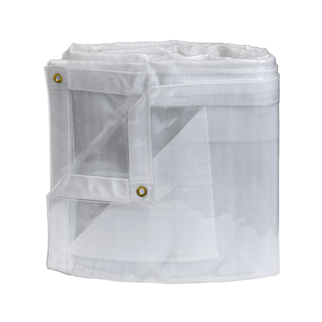 6'x20' Super Duty 30 Mil Clear PVC Vinyl Tarp