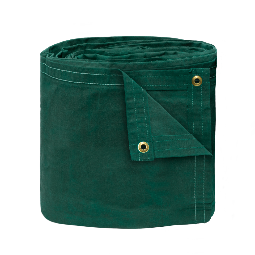 40'x60' Off-White Canvas Tarp 16 oz