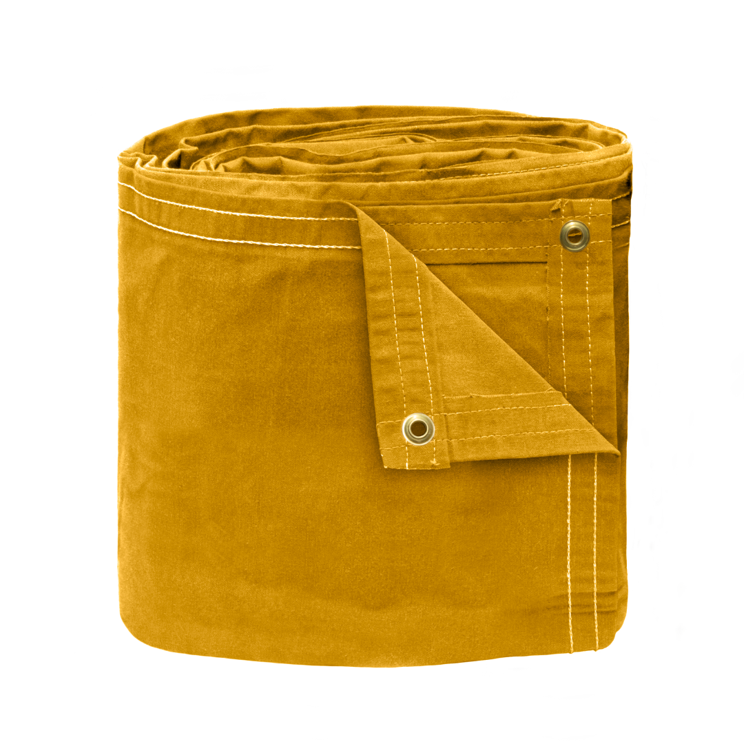 40'x60' Off-White Canvas Tarp 16 oz