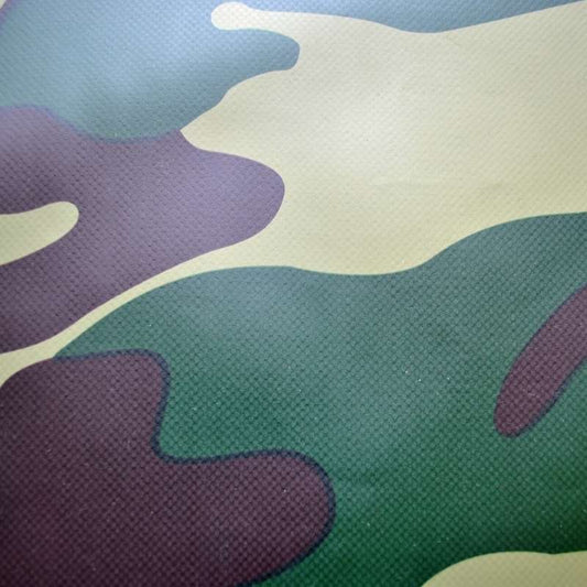 8'x25' 18 oz Super Heavy Duty Camouflage Vinyl Tarp