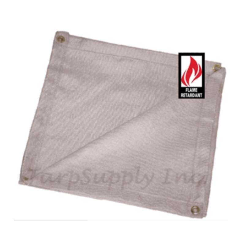 heat resistant tarps Flame Retardant Poly Tarps Heavy Duty 6'X8'