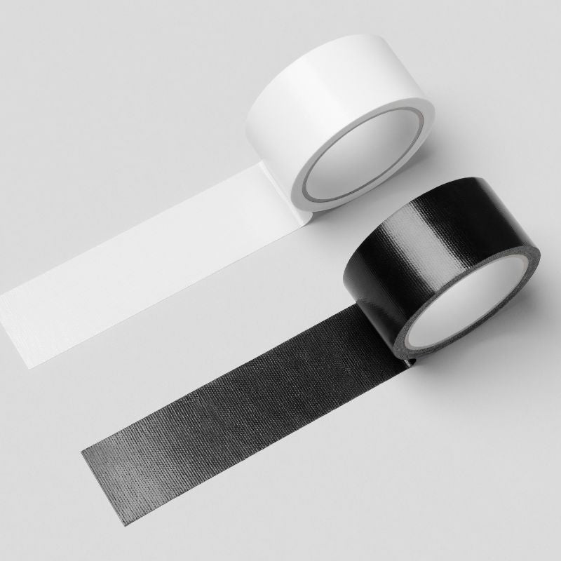 tarp tape USA Black Poly Repair Tape 3"X60