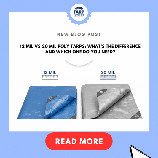 12 Mil vs 20 Mil Poly Tarps