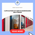 5 Applications of Tarps in Warehousing and Storage
