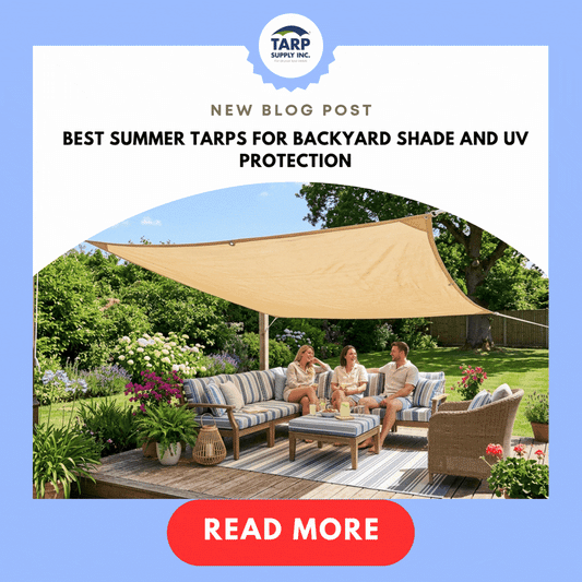 Best Summer Tarps for Backyard Shade and UV Protection