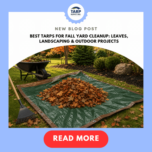 Best Tarps for Fall Yard Cleanup: Leaves, Landscaping & Outdoor Projects