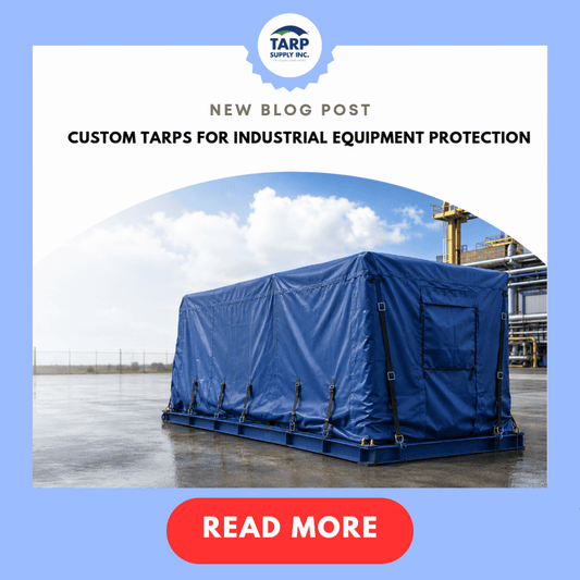 Custom Tarps for Industrial Equipment Protection
