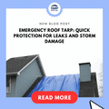 Emergency Roof Tarp: Quick Protection for Leaks and Storm Damage