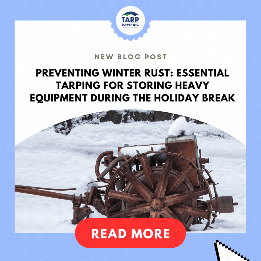 Prevent Winter Rust with Heavy Duty Tarps | Tarp Supply Inc.®