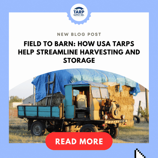 How USA Tarps Help Streamline Harvesting and Storage