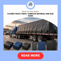 Flatbed Truck Tarps: Complete Material and Size Guide