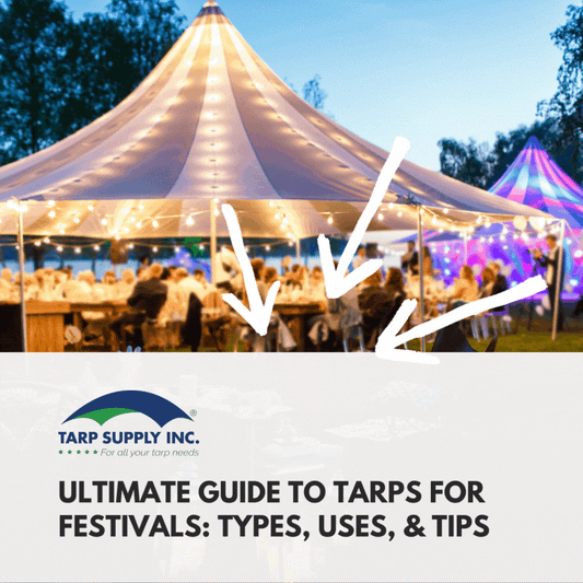 How Tarps Are Used in Festivals: A Complete Guide