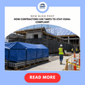 How Contractors Use Tarps to Stay OSHA-Compliant