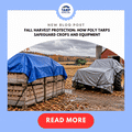 Fall Harvest Protection: How Poly Tarps Safeguard Crops and Equipment