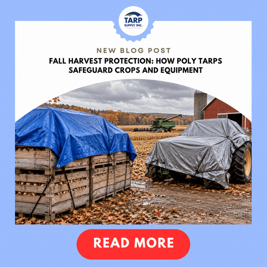 Fall Harvest Protection: How Poly Tarps Safeguard Crops and Equipment