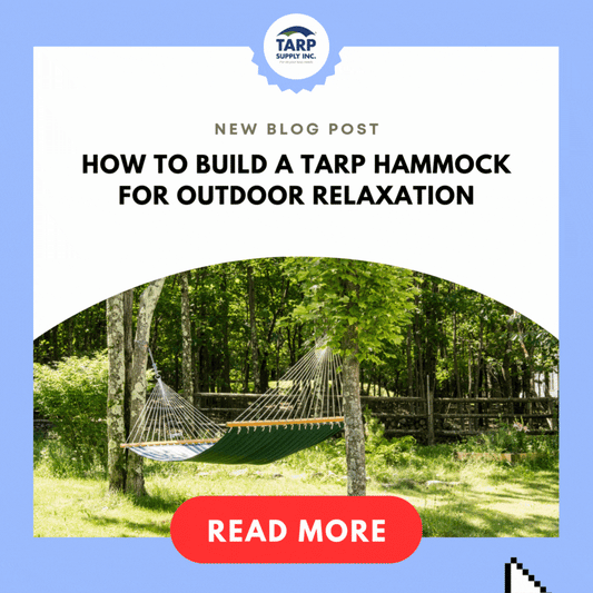 How to Build a Tarp Hammock for Outdoor Relaxation