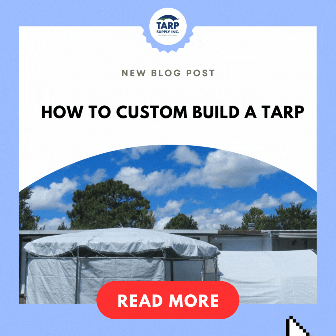 Python Tarp Homemade How to Custom Build a Tarp - Tarp Supply Inc.®