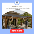 How to Install a Shade Tarp Over a Patio or Pergola