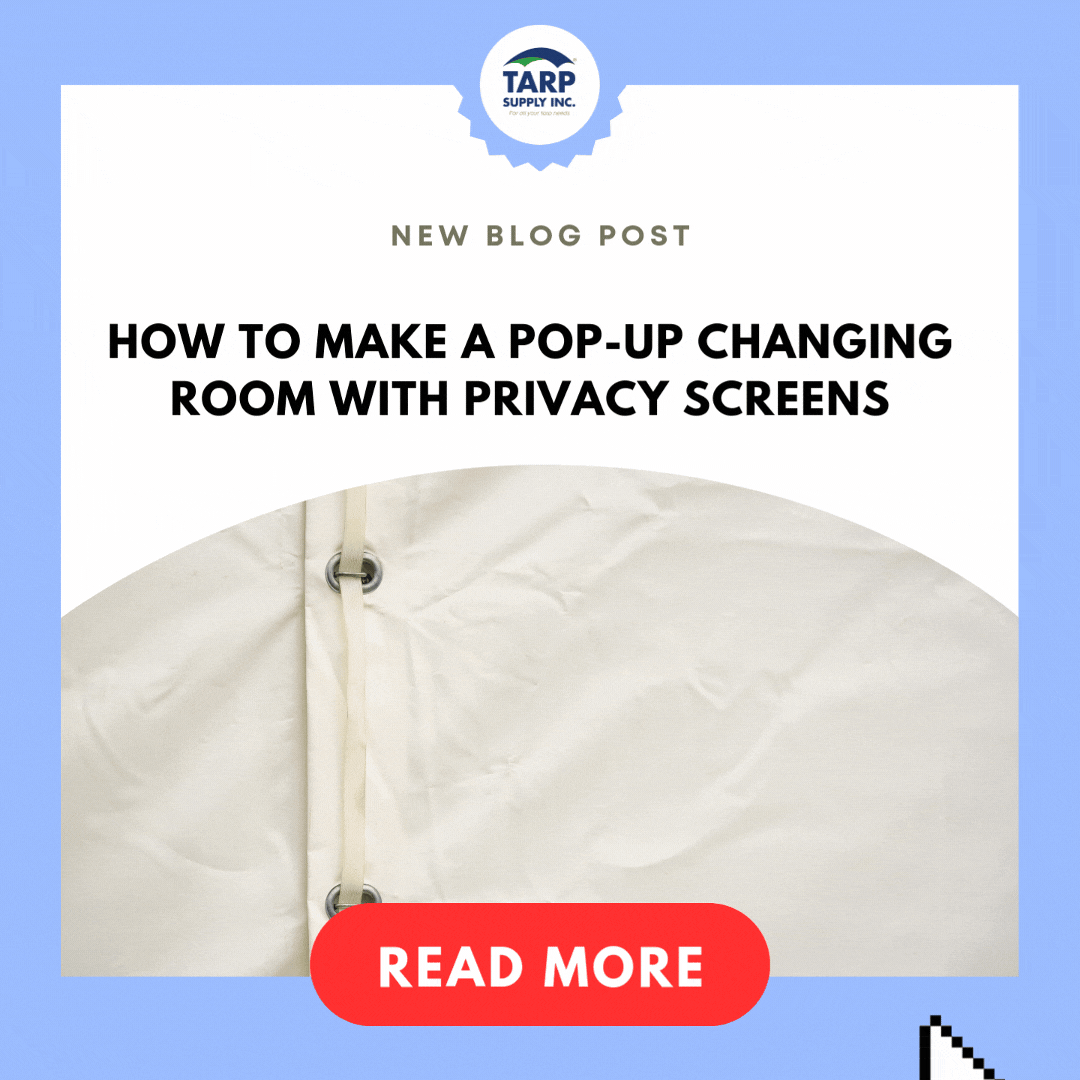 How to Make a Pop-Up Changing Room with Privacy Screens