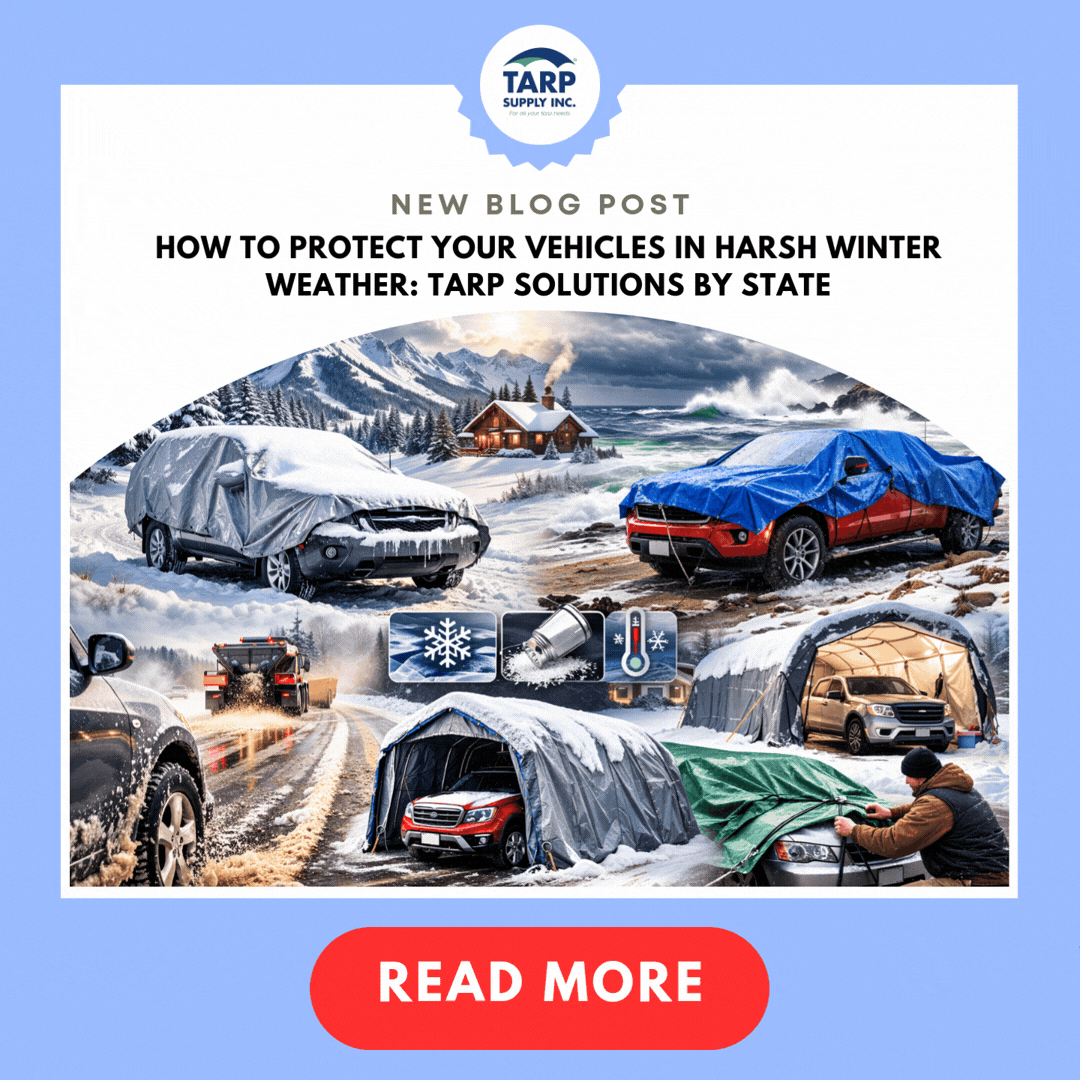 Winter Vehicle Protection: Tarp Solutions by State