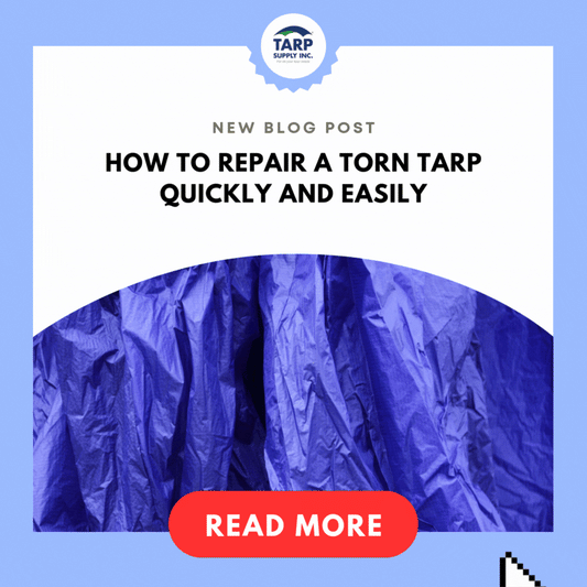 How to Repair a Torn Tarp Quickly and Easily