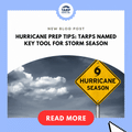 Hurricane Prep Tips: Tarps Named Key Tool for Storm Season