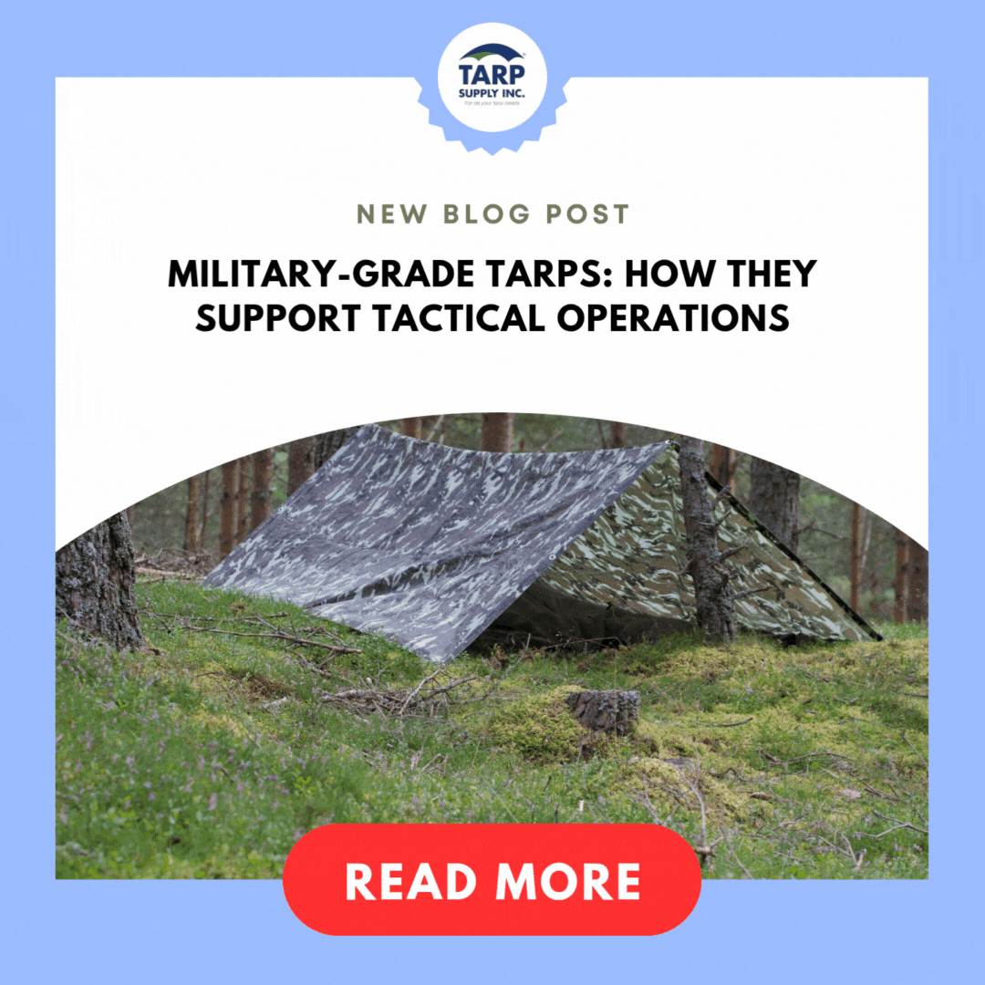 Military-Grade Tarps for Tactical Field Operations | Tarp Supply Inc.ยฎ