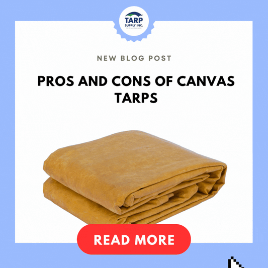 Pros and Cons of Canvas Tarps