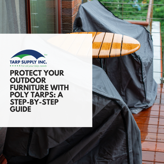 Poly Tarps for Outdoor Furniture Protection