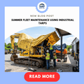 Summer Fleet Maintenance Using Industrial Tarps