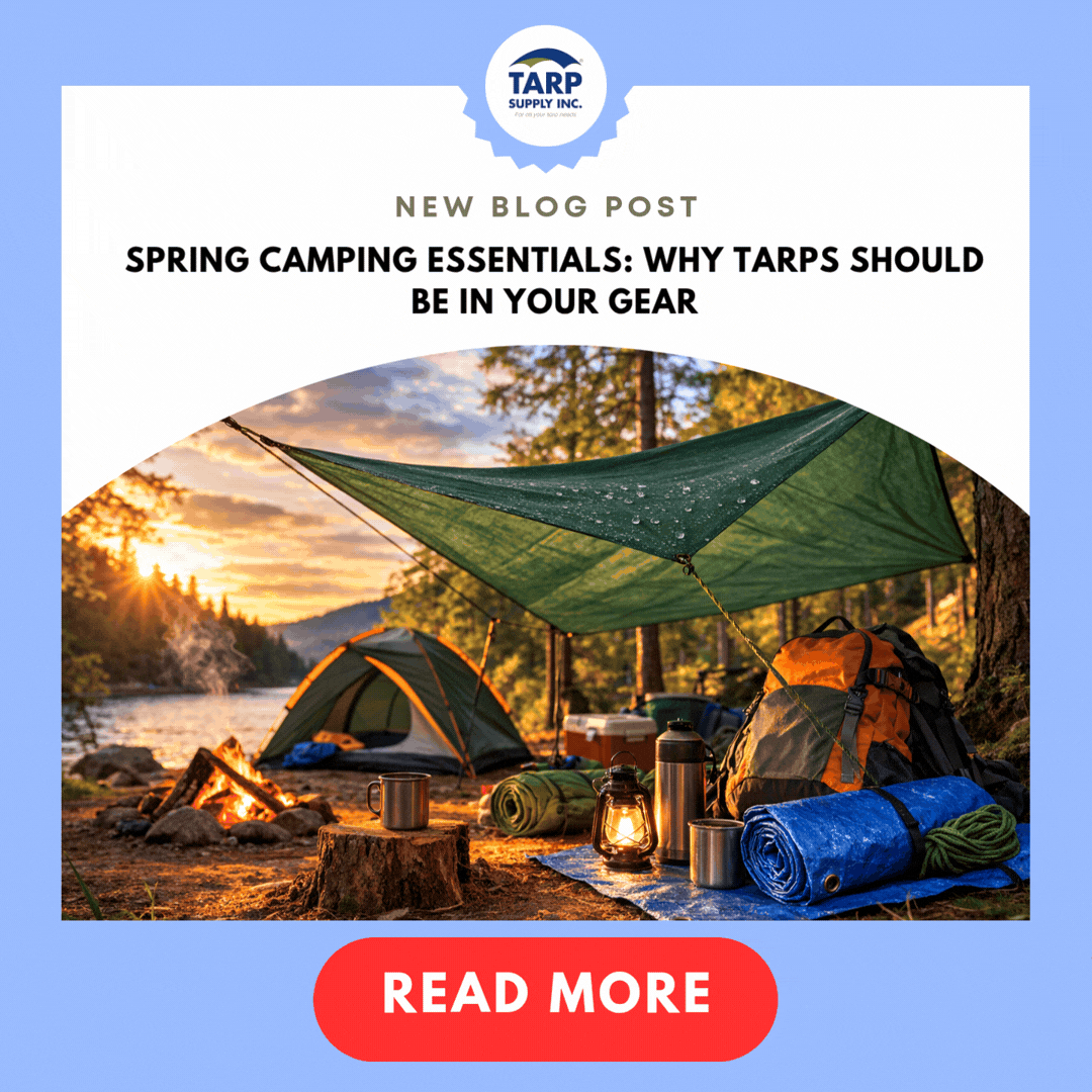 Spring Camping Essentials: Why Tarps Should Be in Your Gear