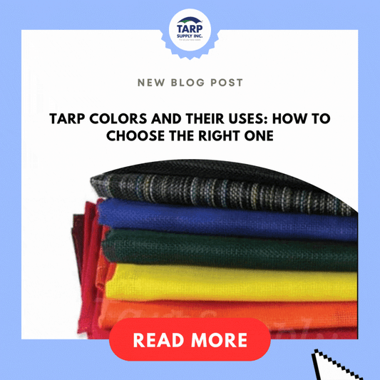 Tarp Colors and Their Uses: How to Choose the Right One