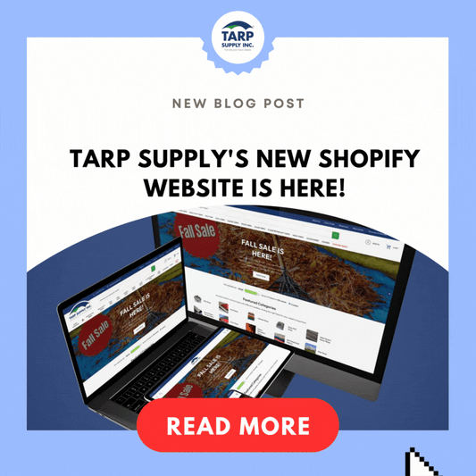 Tarp Supply's New Shopify Website is Here!