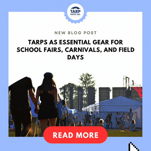Tarps as Essential Gear for School Fairs, Carnivals, and Field Days