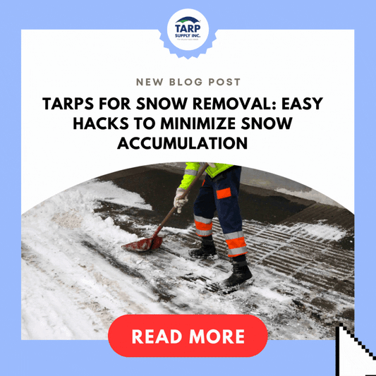 Tarps for Snow Removal: Easy Hacks to Minimize Snow Accumulation