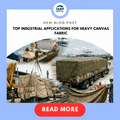 Top Industrial Applications for Heavy-Duty Canvas Fabric