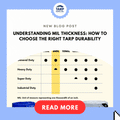 Understanding Mil Thickness: How to Choose the Right Tarp Durability