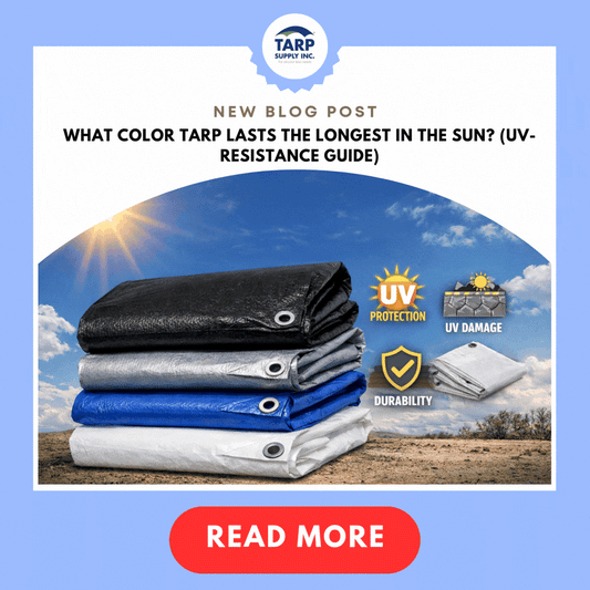 What Color Tarp Lasts the Longest in the Sun? (UV-Resistance Guide)