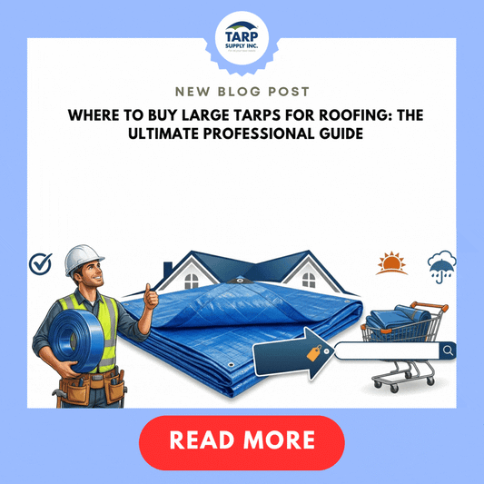 Where to Buy Large Tarps for Roofing