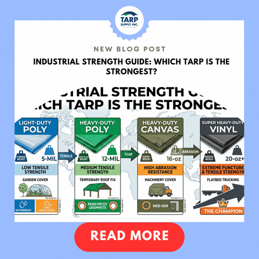 Industrial Strength Guide: Which Tarp Is the Strongest?
