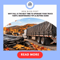 Why Fall Is the Best Time to Upgrade Your Truck Tarps: Maintenance Tips & Buying Guide