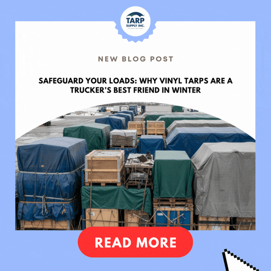 Why Vinyl Tarps Are a Trucker’s Best Friend in Winter